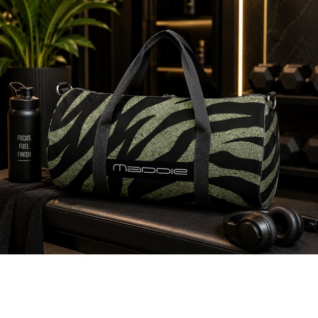 Zebrastreifen-Muster  Duffle Bag (Von Creator hochgeladen)