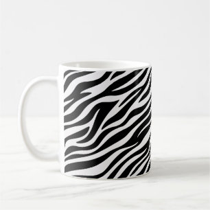 Zebrastreifen Nahtloses Muster Tierdruck-60492 Kaffeetasse