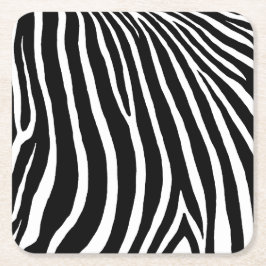 Zebrastreifen  rechteckiger pappuntersetzer
