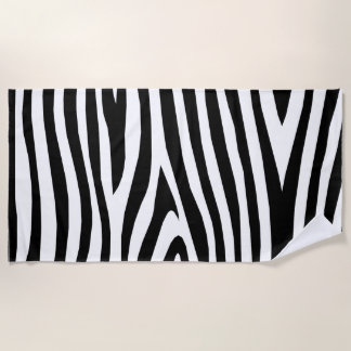 Zebrastreifen Strandtuch