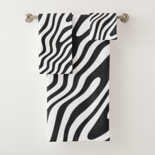 Zèbre noir et blanc