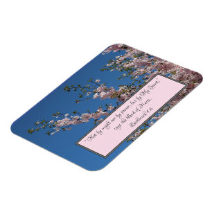 Zechariah 4 Kirschbaummagnet Magnet