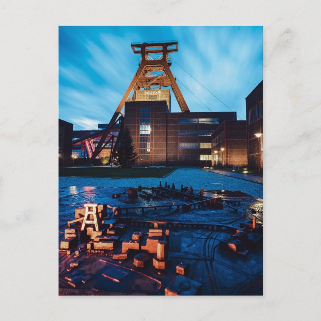 Zeche Zollverein Postkarte (Vorderseite)