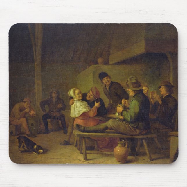 Zechende Bauern Mousepad (Vorne)