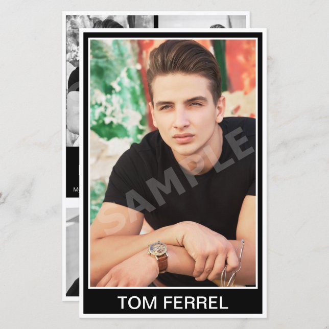 Zed de capture d'écran de l'acteur de modèle (Devant / Derrière)