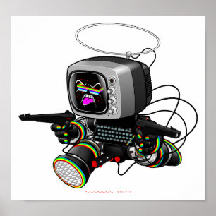 ZED HEX v1.0 Print Poster