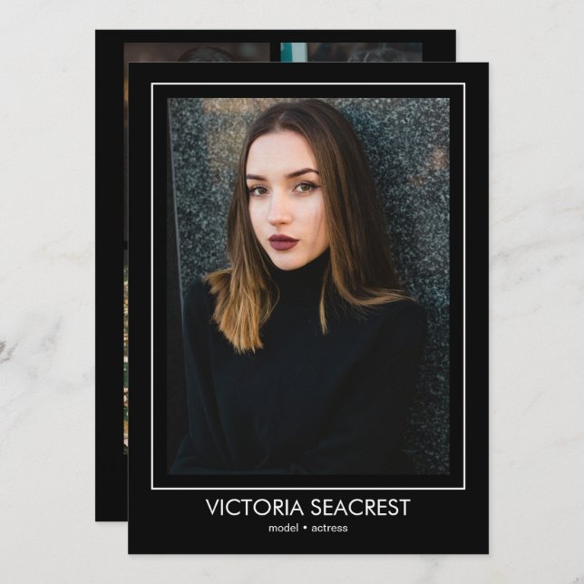 ZED-Karte für Borderline 5-Akteure-Modell Ankündigung (Vorne/Hinten)