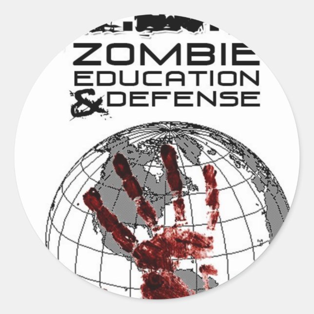 ZED RUNDER AUFKLEBER (Vorderseite)