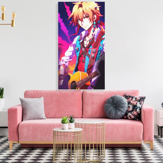 Zed Wicht Leinwanddruck (Insitu (Wohnzimmer))