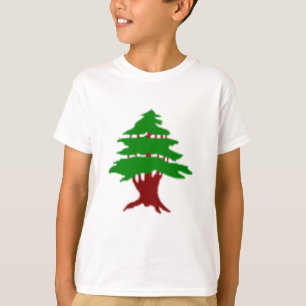 Zeder von Libanon Premium Patriotisches Bild T-Shi T-Shirt