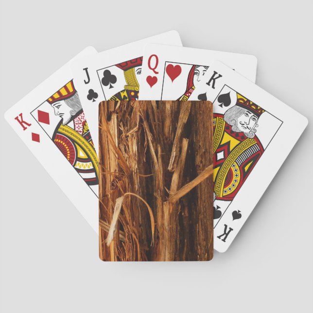 Zedernholzbrauenschau Spielkarten (Rückseite)