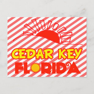 Zedernschlüssel, Florida Postkarte