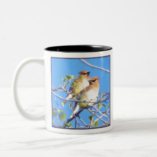 ZederWaxwings Zweifarbige Tasse