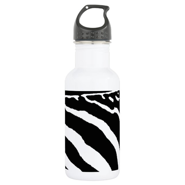 Zeebra Edelstahlflasche (Vorderseite)