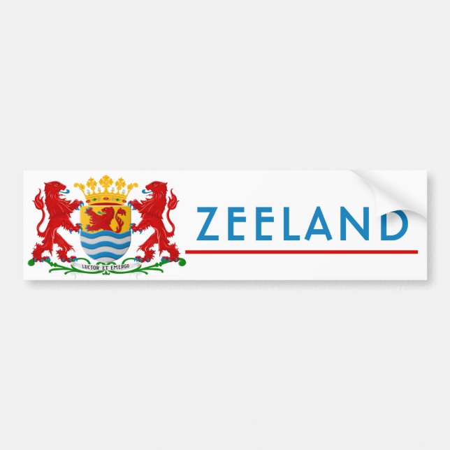 Zeeland Autoaufkleber (Vorne)