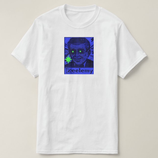 zeelemy - Blue Man T-Shirt (Design devant)
