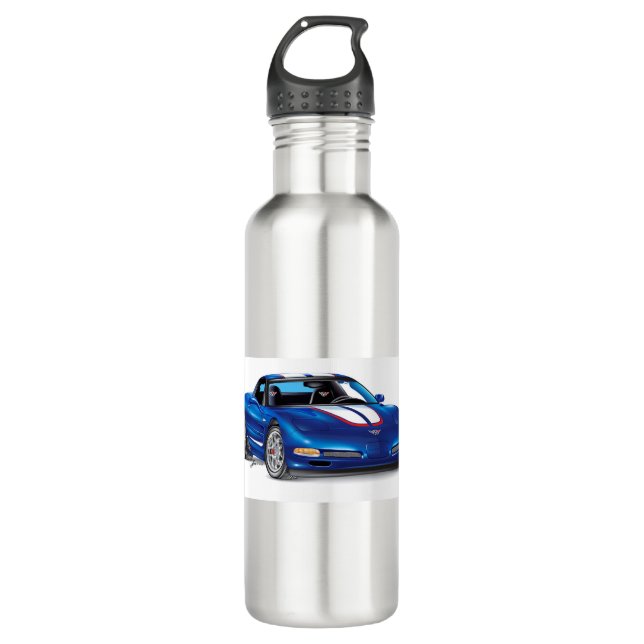 ZEEOSIX COLLECTIBLE AUTO ART EDELSTAHLFLASCHE (Vorderseite)