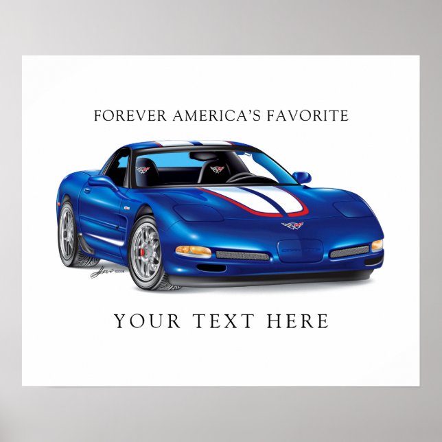 ZEEOSIX COLLECTIBLE AUTO ART POSTER (Vorne)