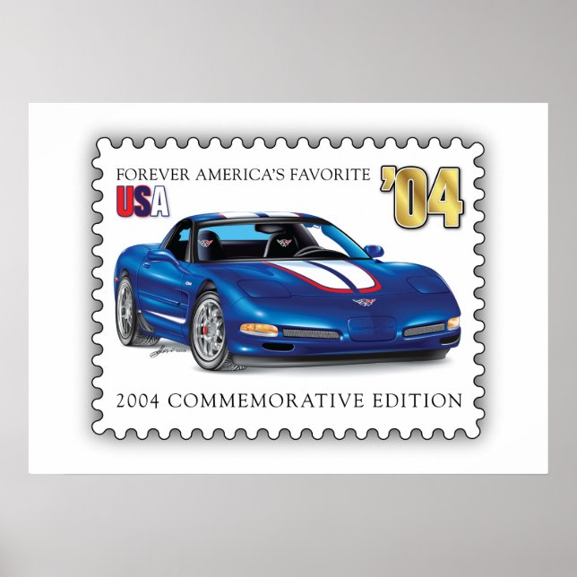 ZEEOSIX COLLECTIBLE AUTO ART POSTER (Vorne)