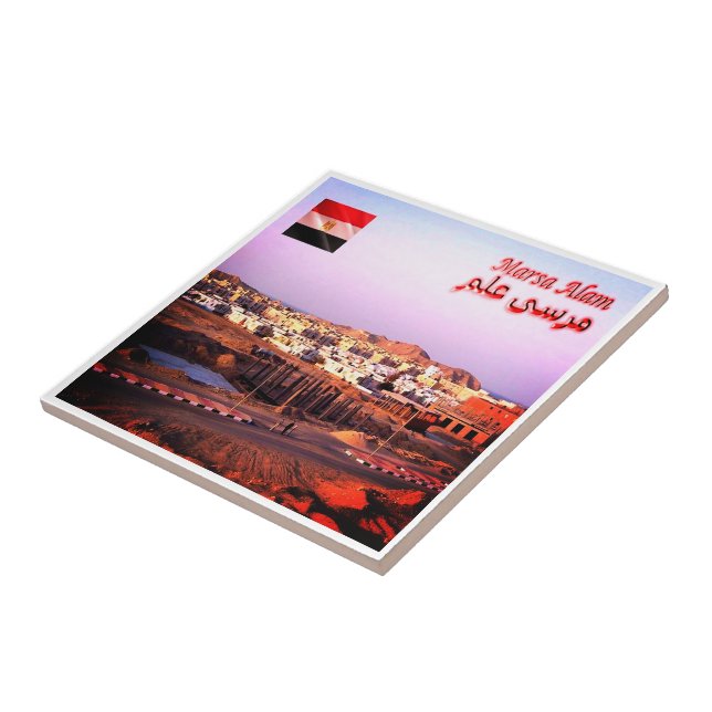 zEG037 MARSA ALAM, Rotes Meer, Ägypten, Fliese (Seite)