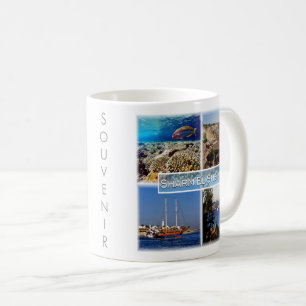 zEG063 SHARM EL SHEIK in Rotes Meer, ÄGYPTEN, Kaffeetasse
