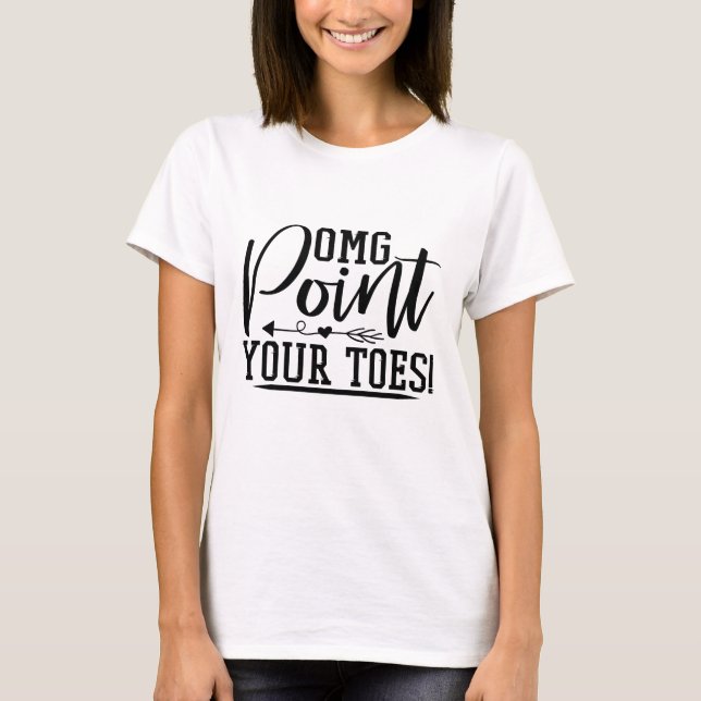 Zehen T-Shirt (Vorderseite)