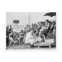 Zehenbehandlungen am Strand, 1922