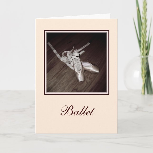 'Zehenschuhe' leere Grußkarte Karte (Vorderseite)