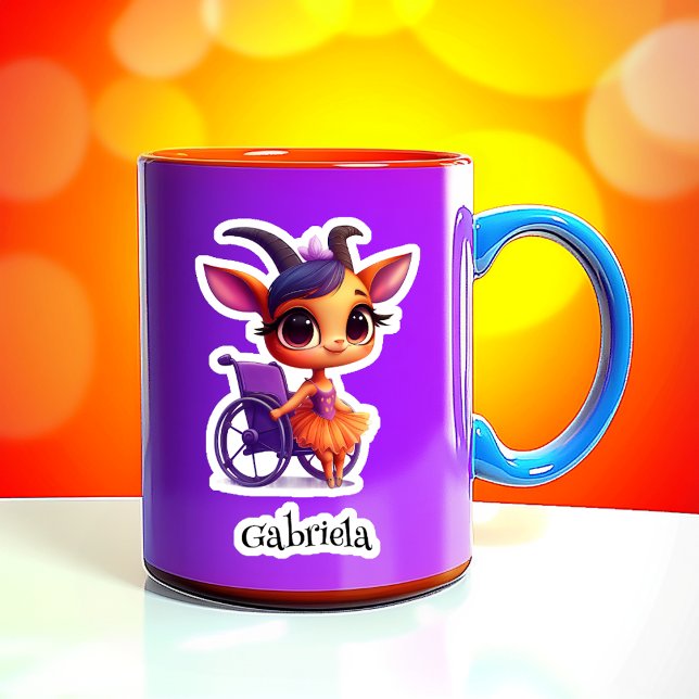 Zehenspitzen Personalisierter Vinyl-Aufkleber Aufkleber (Von Creator hochgeladen)