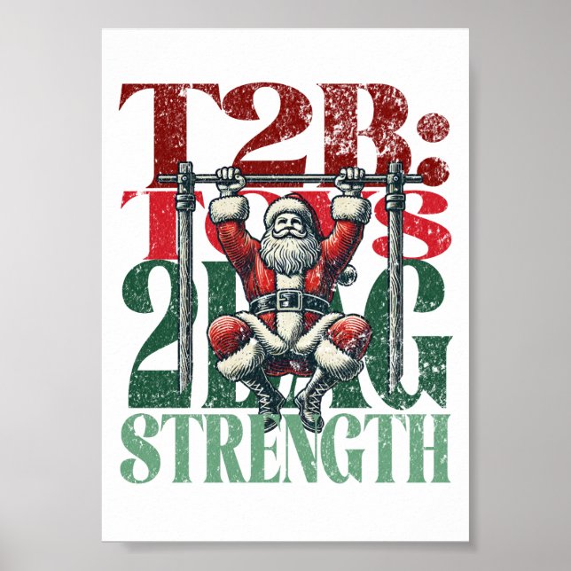 Zehn 2 Bar T2B Fun Weihnachtsversionsbedingungen F Poster (Vorne)