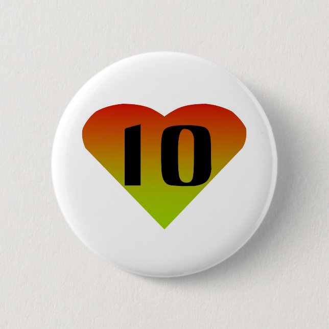 Zehn Button (Vorderseite)