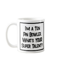 Zehn Button Bowler Super Talent. Tasse