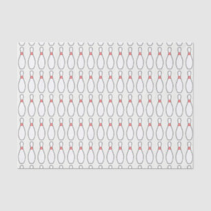 Zehn Button Bowling Buttone Seidenpapier