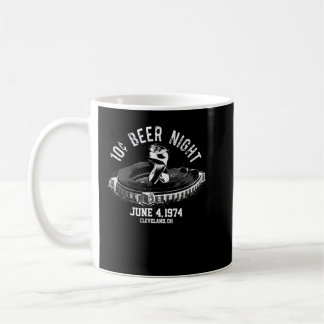 Zehn Cent Beer Night Cleveland CLE Baseball Kaffeetasse