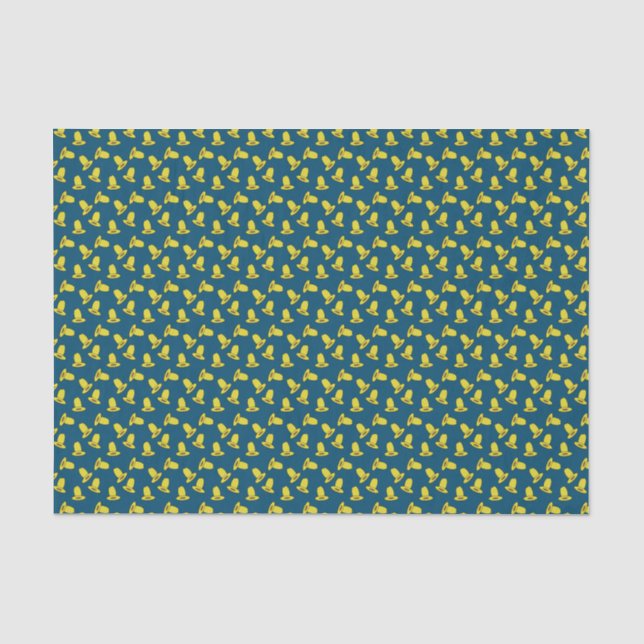 Zehn Gallon Hat Seidenpapier (Vorderseite)