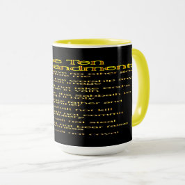 Zehn Gebote 01 Tasse