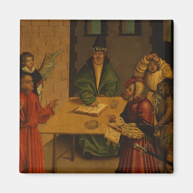 Zehn Gebote, 1516 Magnet (Vorne)