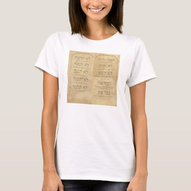 Zehn Gebote - Der Kreis der Frauen in Bella+Leinwa T-Shirt (Vorderseite)