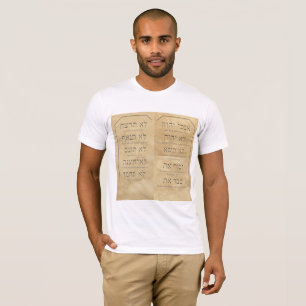 Zehn Gebote Männer - Grundlegende Bella-Leinwand T T-Shirt