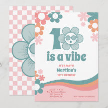 Zehn Geburtstagskinder-Party Einladung