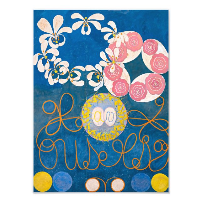 Zehn Größte, Nr. 1, Kindheit | Hilma af Klint | Fotodruck (Vorne)