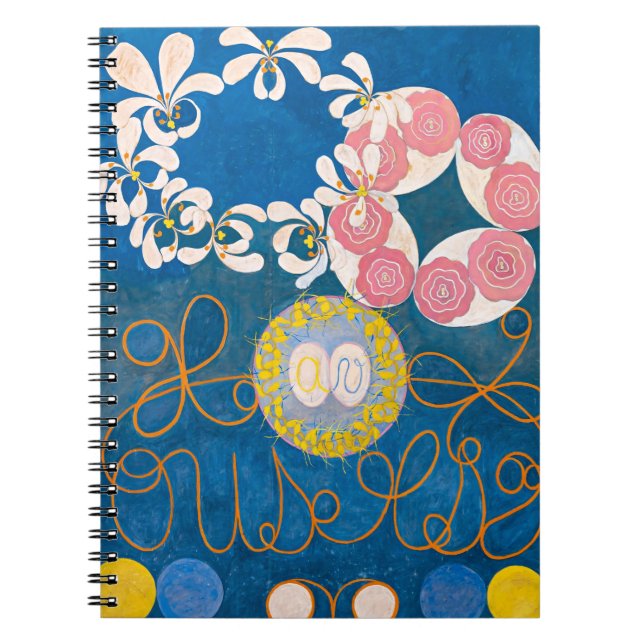 Zehn Größte, Nr. 1, Kindheit | Hilma af Klint | Notizblock (Vorderseite)