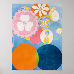 Zehn Größte, Nr. 2, Kindheit Hilma af Klint Poster