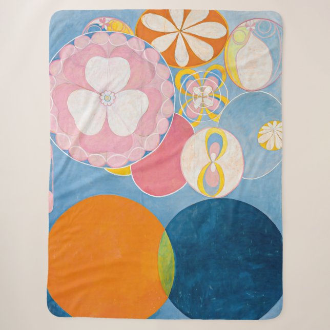 Zehn Größte, Nr. 2, Kindheit | Hilma af Klint | Sherpadecke (Vorderseite)