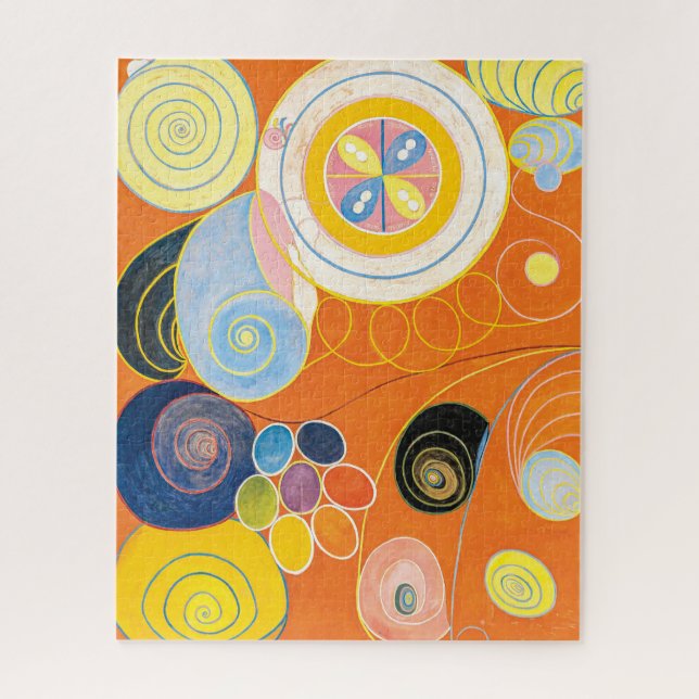 Zehn Größte, Nr. 3, Jugend | Hilma af Klint | (Vertikal)