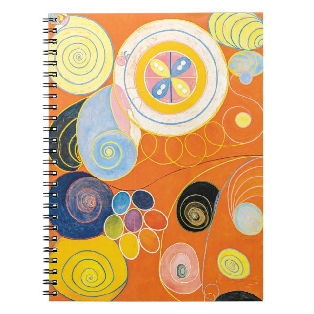 Zehn Größte, Nr. 3, Jugend | Hilma af Klint | Notizblock (Vorderseite)