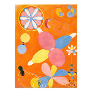 Zehn Größte, Nr. 4, Jugend   Hilma af Klint   Fotodruck