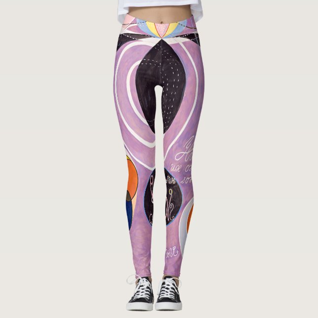 Zehn Größte, Nr. 6, Erwachsenenalter | Hilma af Kl Leggings (Vorderseite)