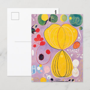 Zehn Größte, Nr. 7, Erwachsenenalter   Hilma af Kl Postkarte