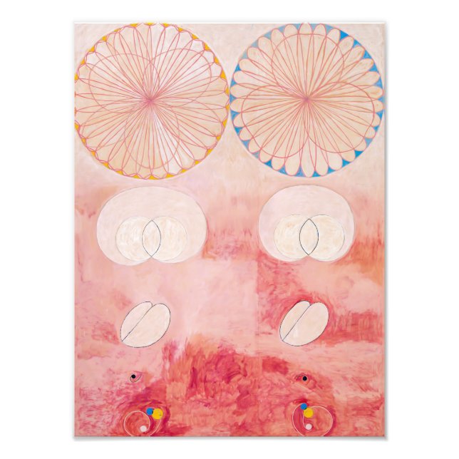 Zehn Größte, Nr. 9, Alter | Hilma af Klint | Fotodruck (Vorne)